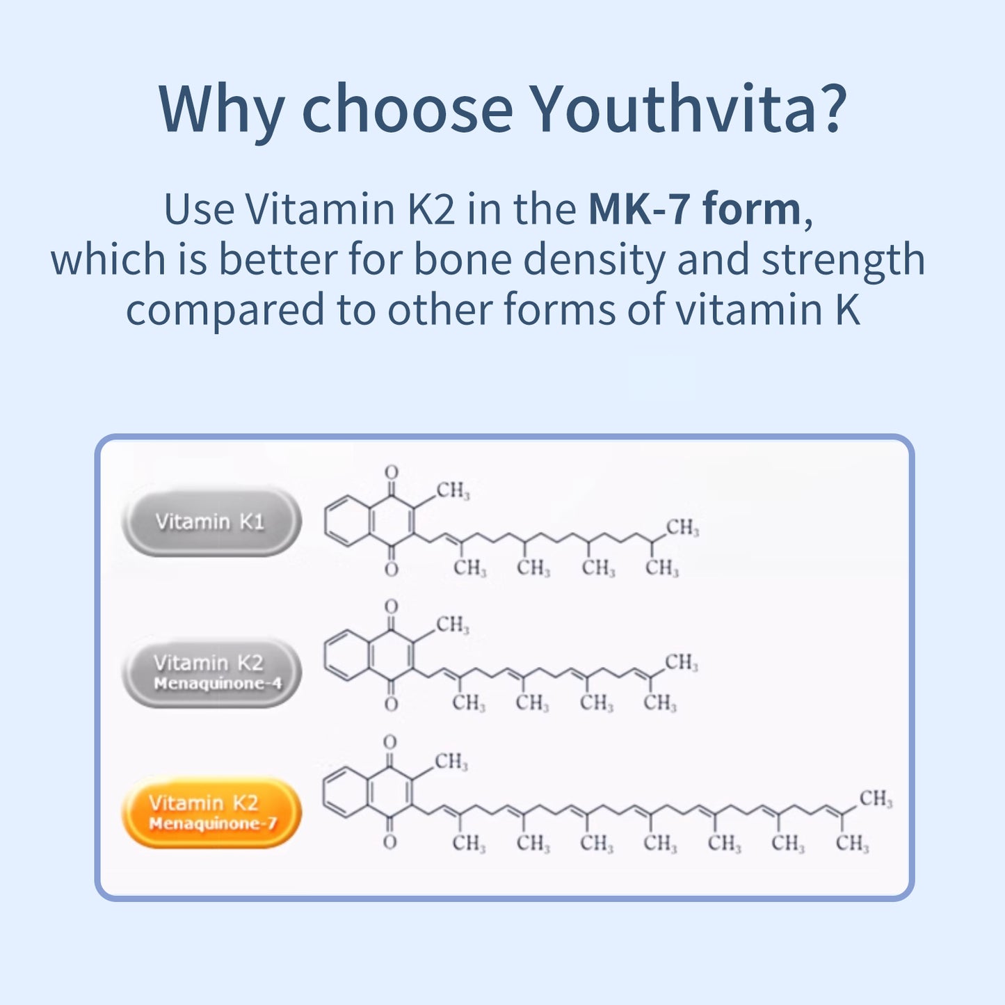 Vitamin D3 K2 with Coconut Oil, D3 10000 IU Plus K2 (MK-7) 200 mcg, Supports Calcium Absorption, Bone Health, 180 Count Softgels