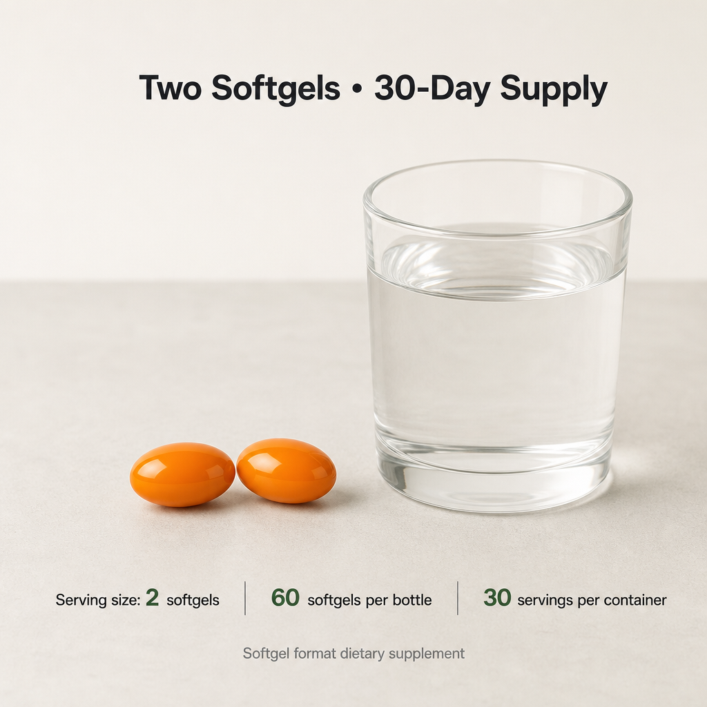 Youthvita CoQ10 200 mg with Omega-3, 60 Softgels