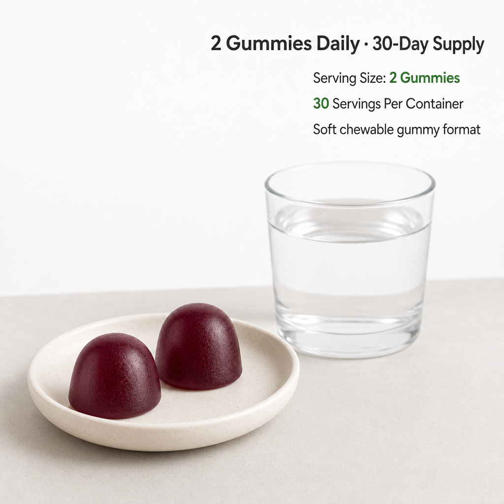 Youthvita Cortisol Balance Gummies with Phosphatidylserine, 60 Gummies