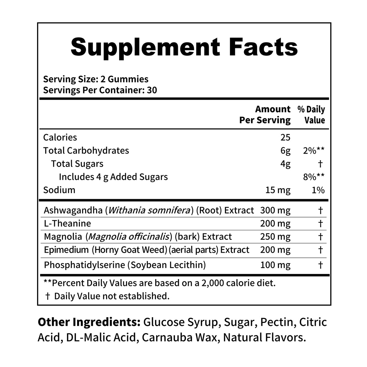 Youthvita Cortisol Balance Gummies with Phosphatidylserine, 60 Gummies