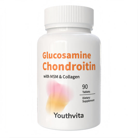 Youthvita Glucosamine Chondroitin with MSM & Collagen, 90 Tablets