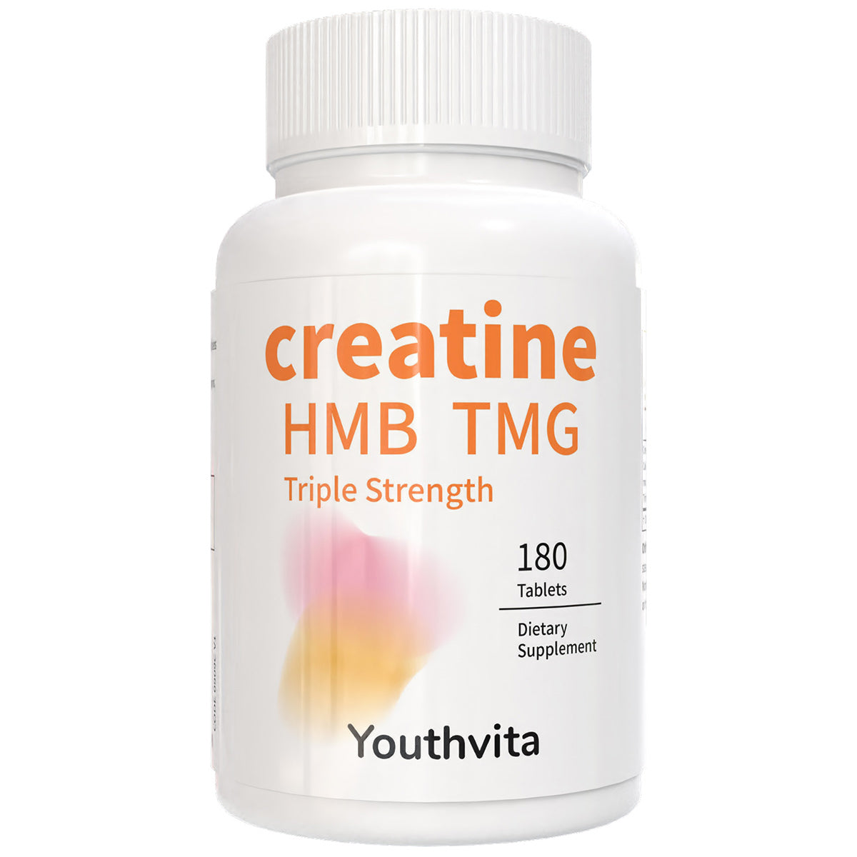 Micronized Creatine Monohydrate with HMB & TMG Support Muscle Growth, Athletic Performance, 180 Tablets